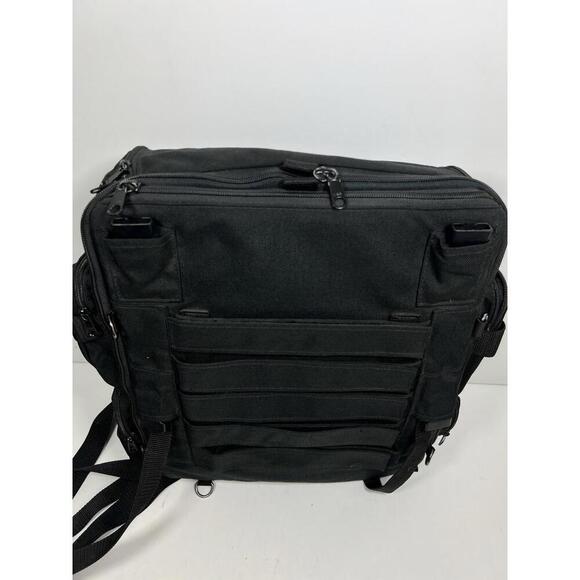 T-Bags Universal Expandable Bag Model TBU200 1 Piece Motorcycle Sissy Bar Bag - Picture 6 of 9